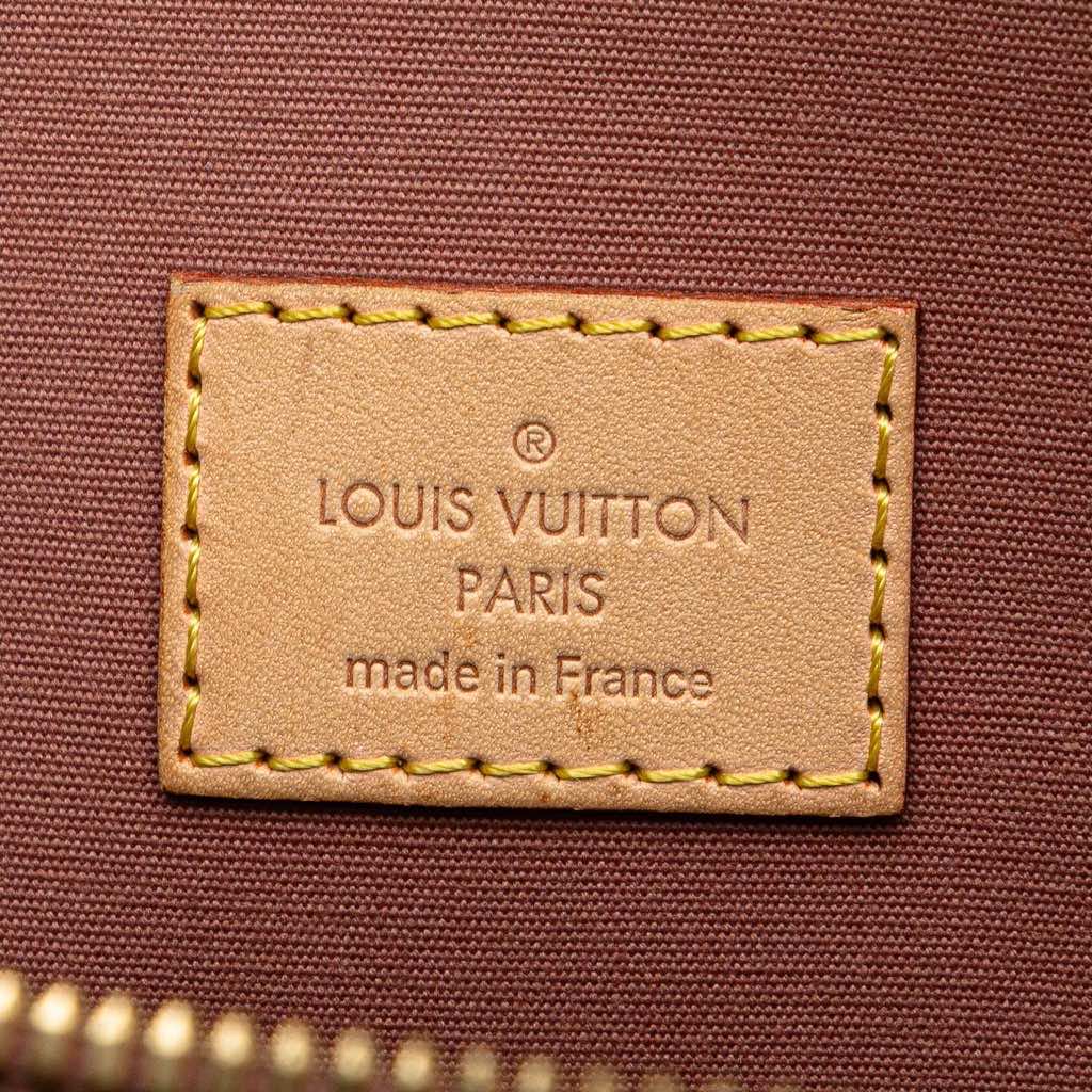 Louis Vuitton Monogram Vernis Alma PM - Side view