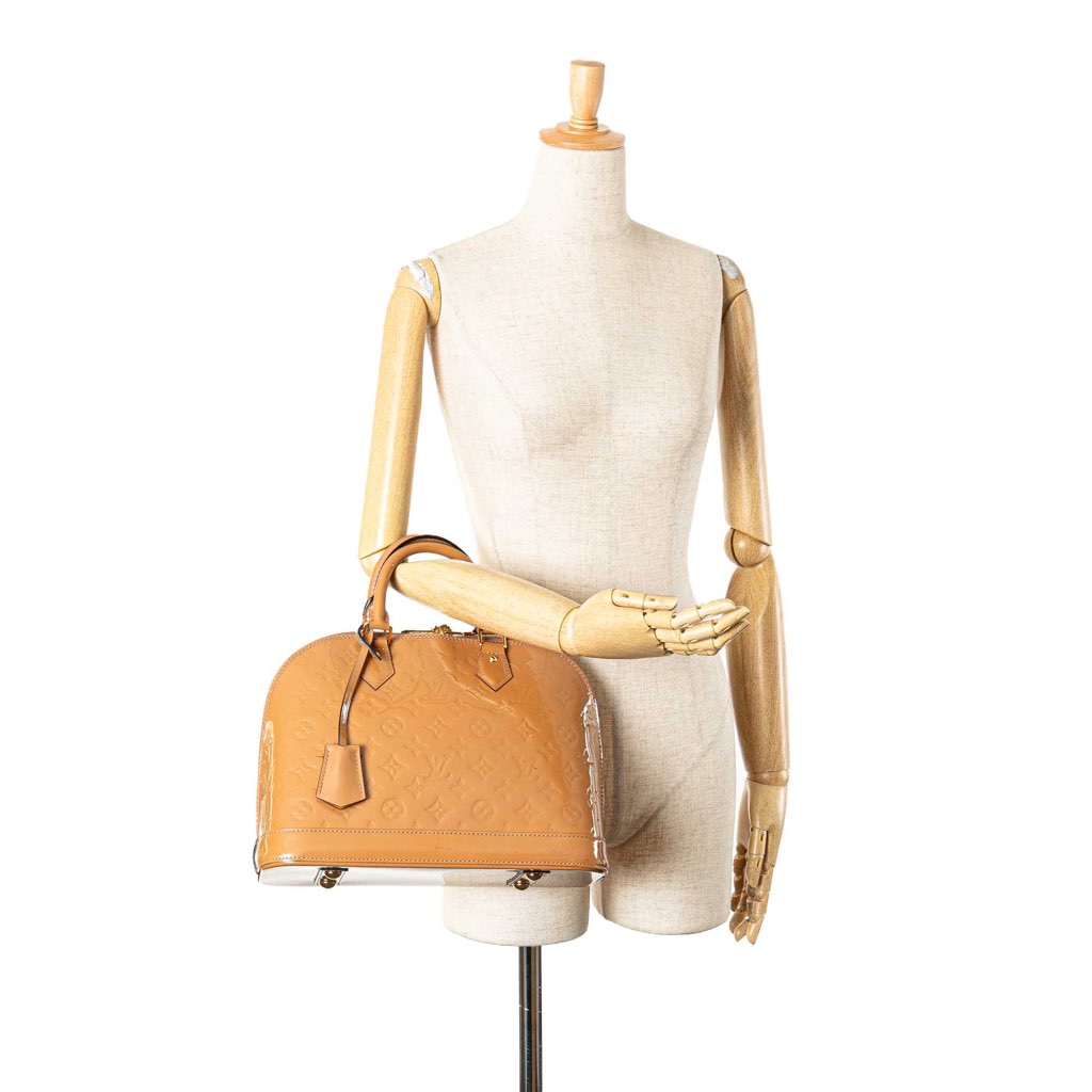 Louis Vuitton Monogram Vernis Alma PM - Image 12