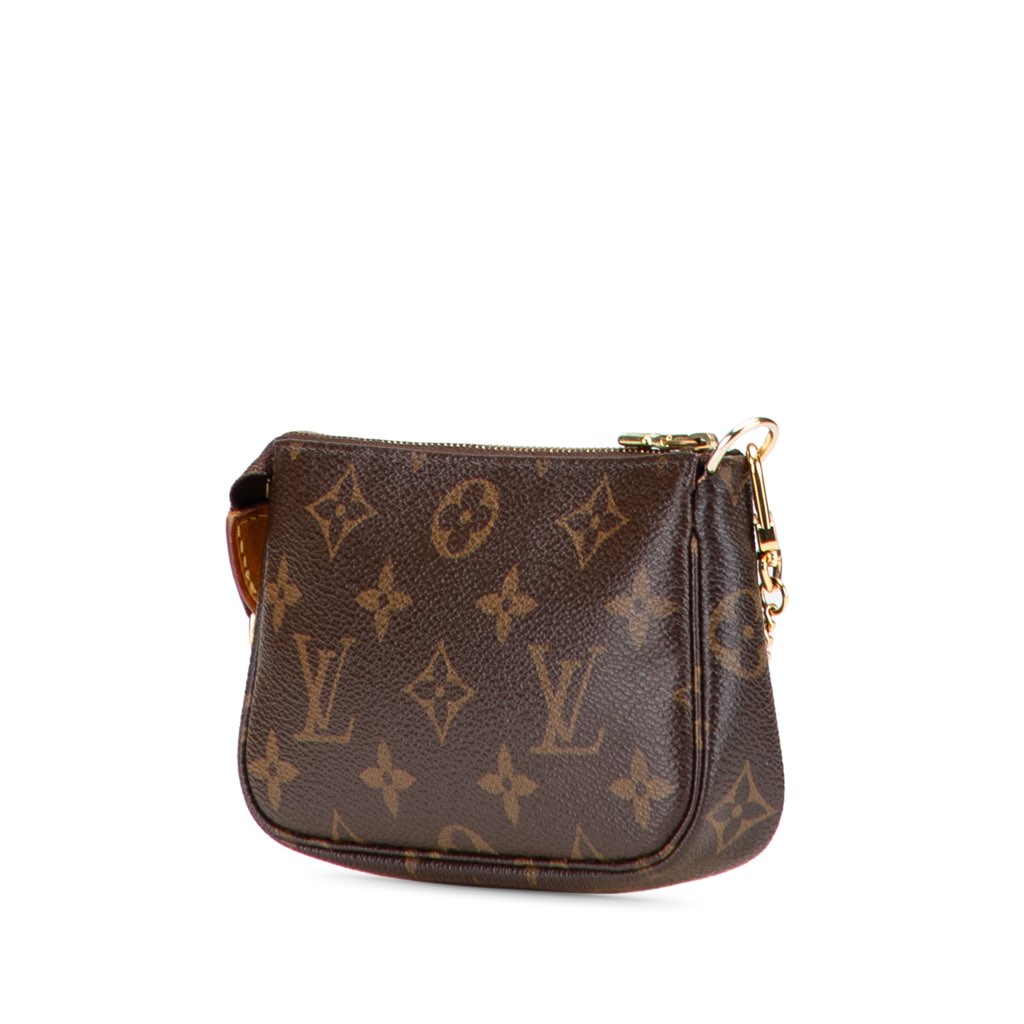 Louis Vuitton Monogram Mini Pochette Accessoires - Back view