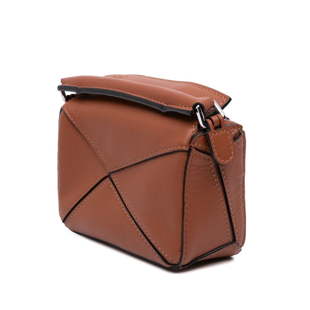 Loewe Nano Calfskin Puzzle Satchel - 2