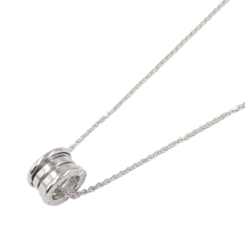 Bvlgari 18K White Gold Small B.zero1 Pendant Necklace - 2