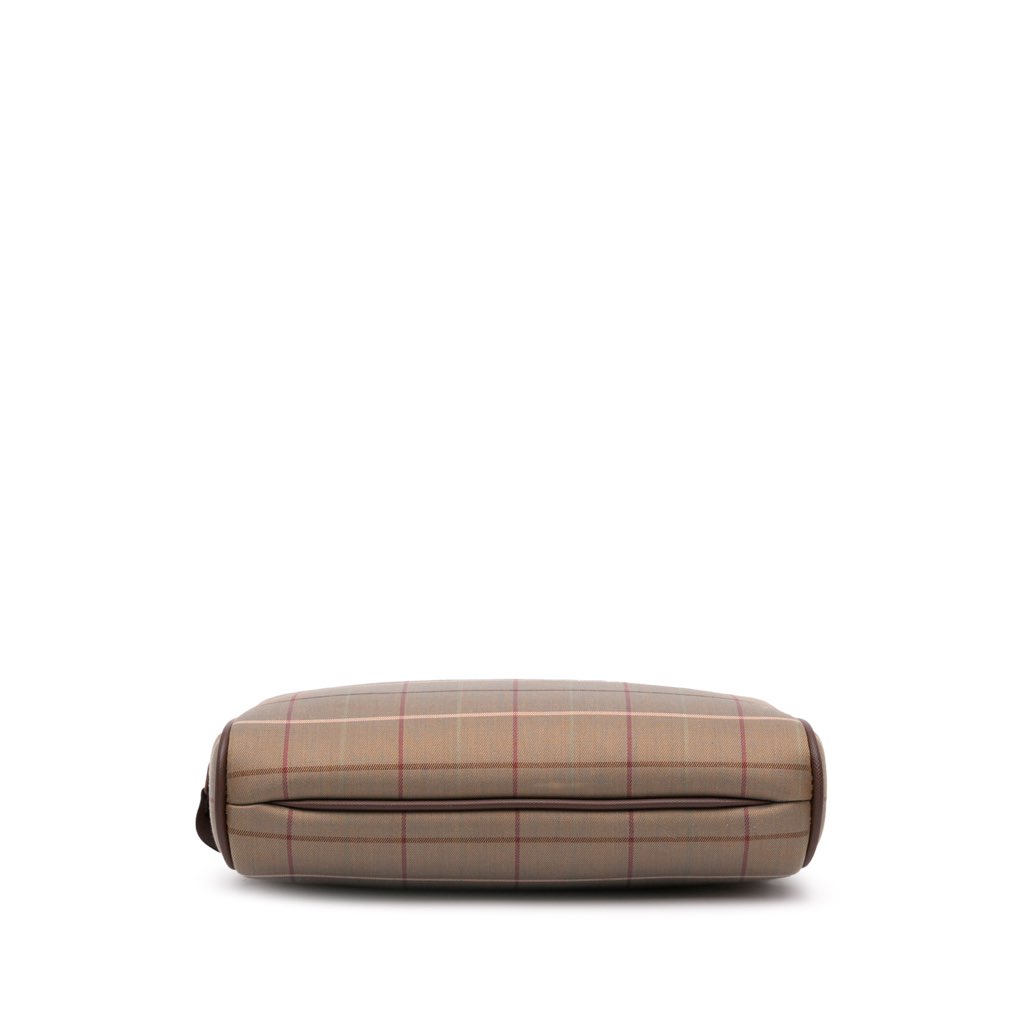 Burberry Vintage Check Canvas Clutch - Image 6
