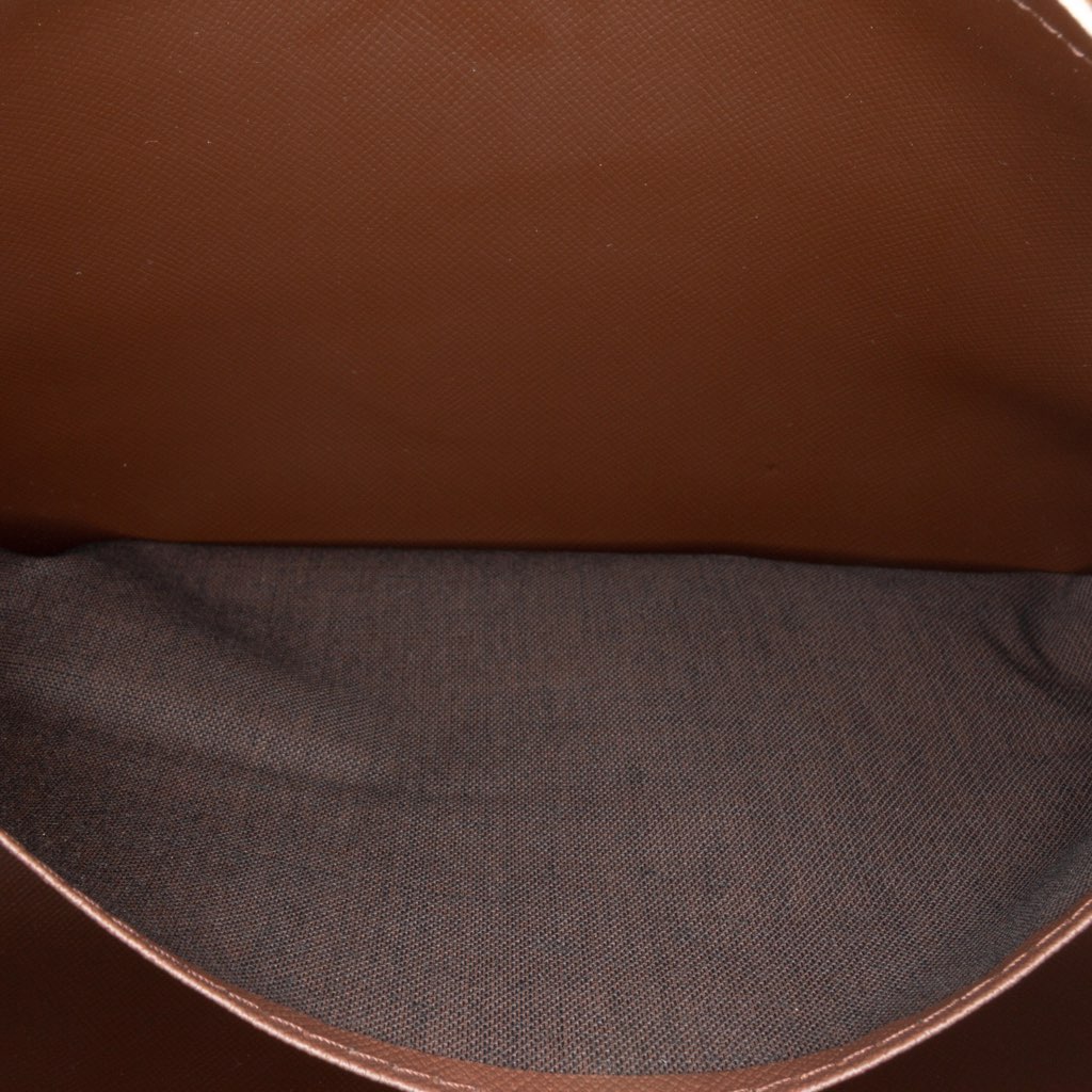 Burberry Vintage Check Canvas Clutch - Side view