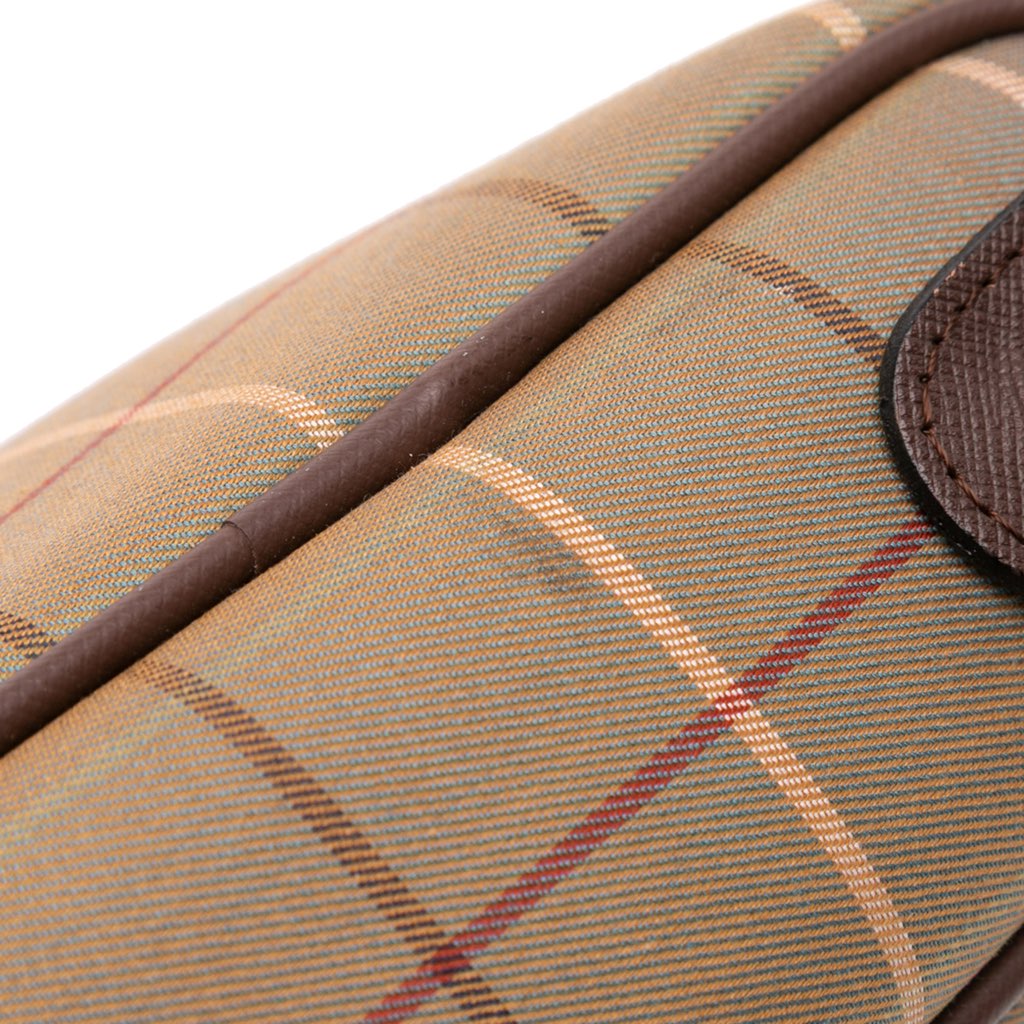 Burberry Vintage Check Canvas Clutch - Image 12