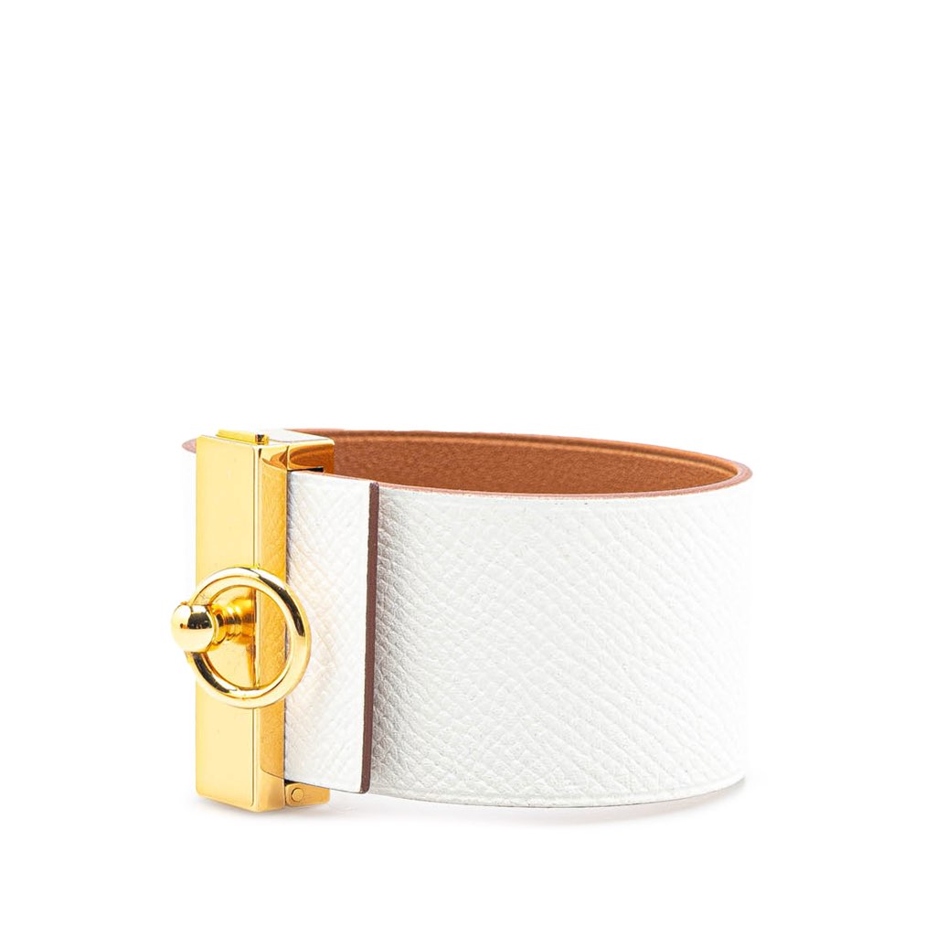 Hermès Bicolor Epsom Reversible Illusion Bracelet MM - 2