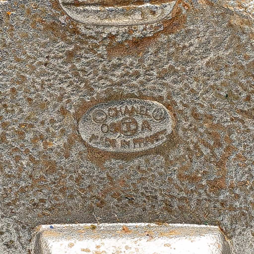 Chanel Silver CC Faux Pearl Clip On Earrings - Image 6