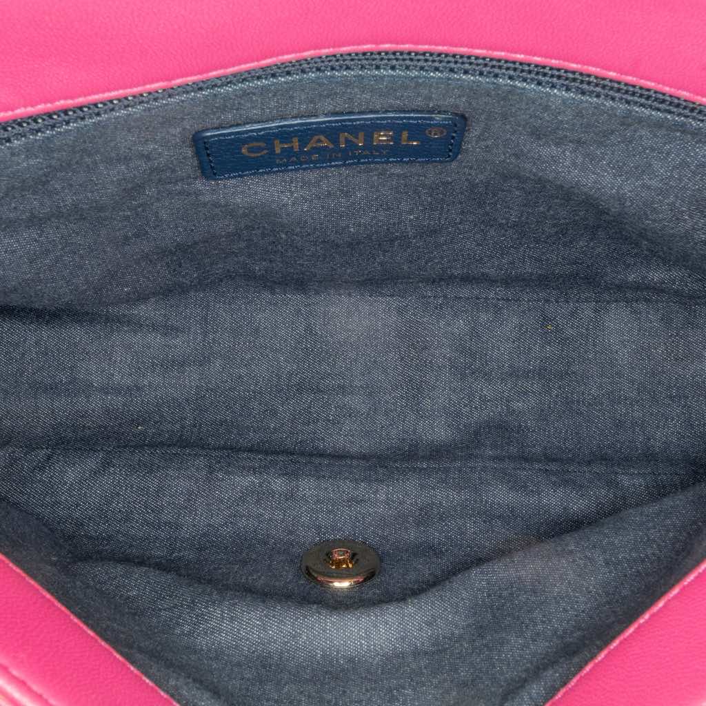 Chanel Small Lambskin Elegant Chain Single Flap - 3