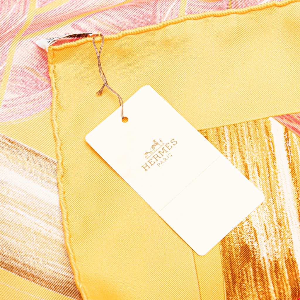 Hermès Jardin Creole Detail Silk Scarf - 5