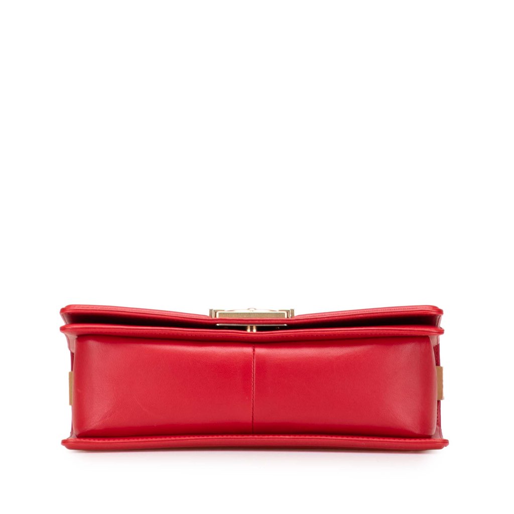 Chanel Old Medium Quilted Lambskin Boy Flap - 3