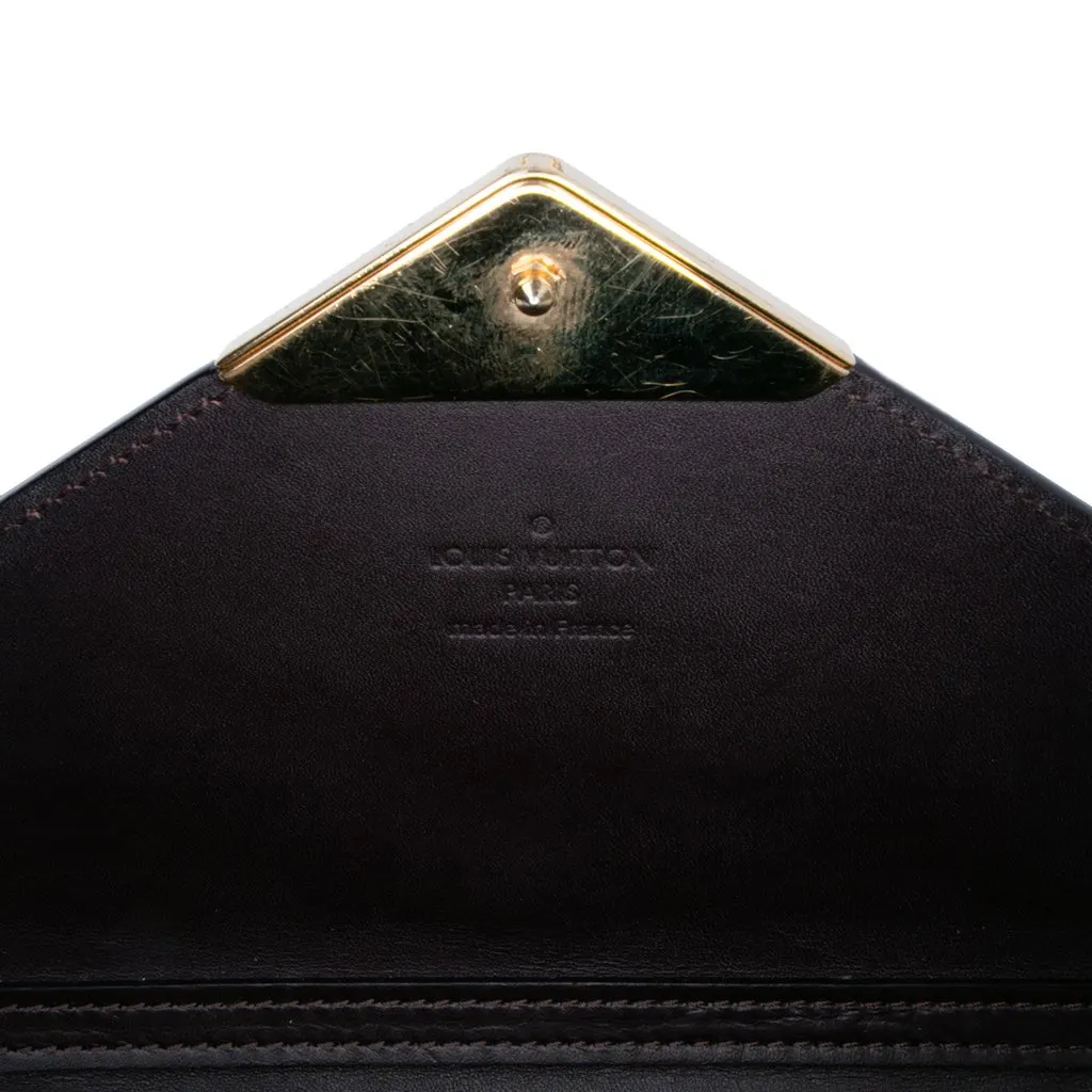 Louis Vuitton Monogram Vernis Mira Purple Leather Good - Box View