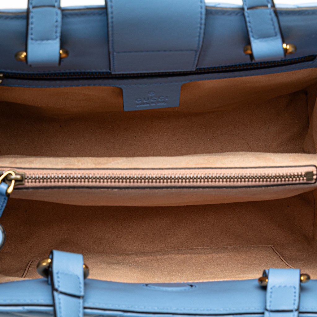 Gucci Small GG Marmont Matelasse Leather Satchel - 4