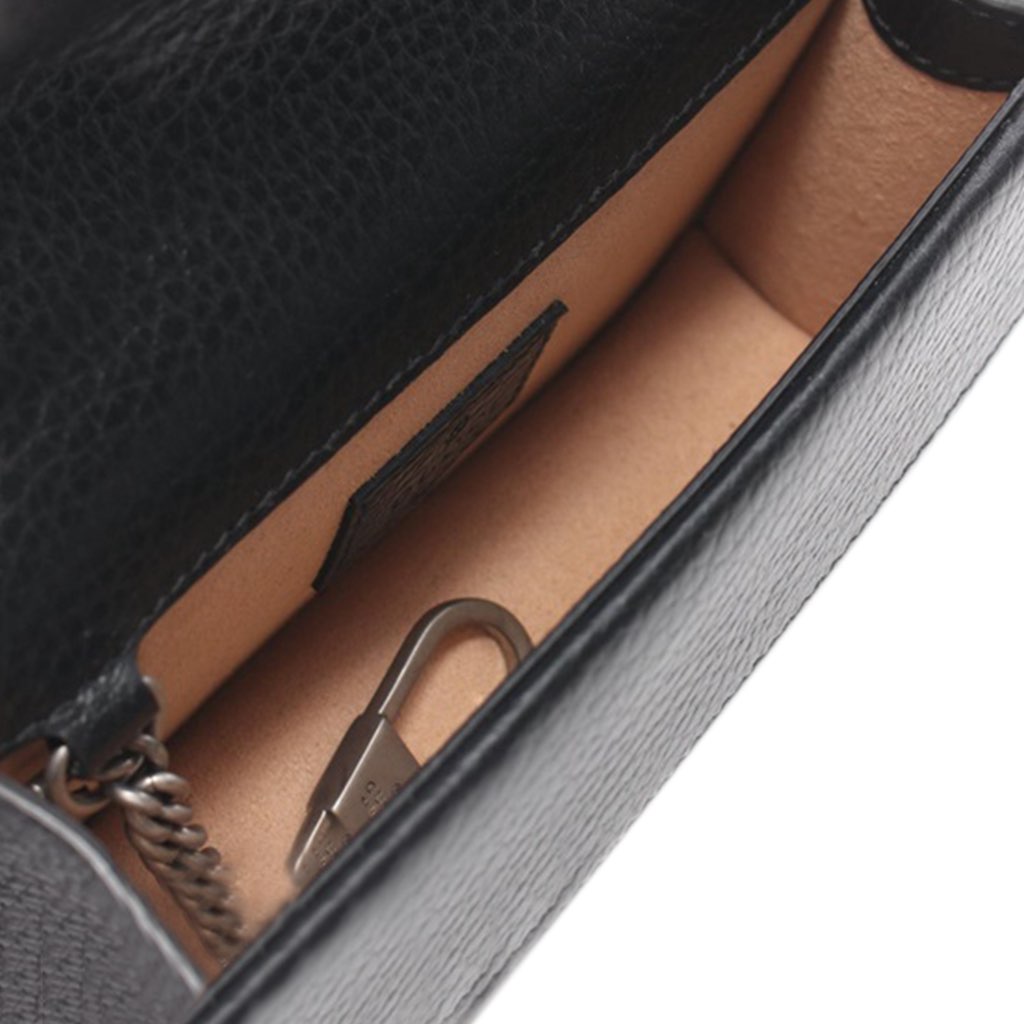 Gucci Super Mini Dionysus Leather Crossbody Bag - 3