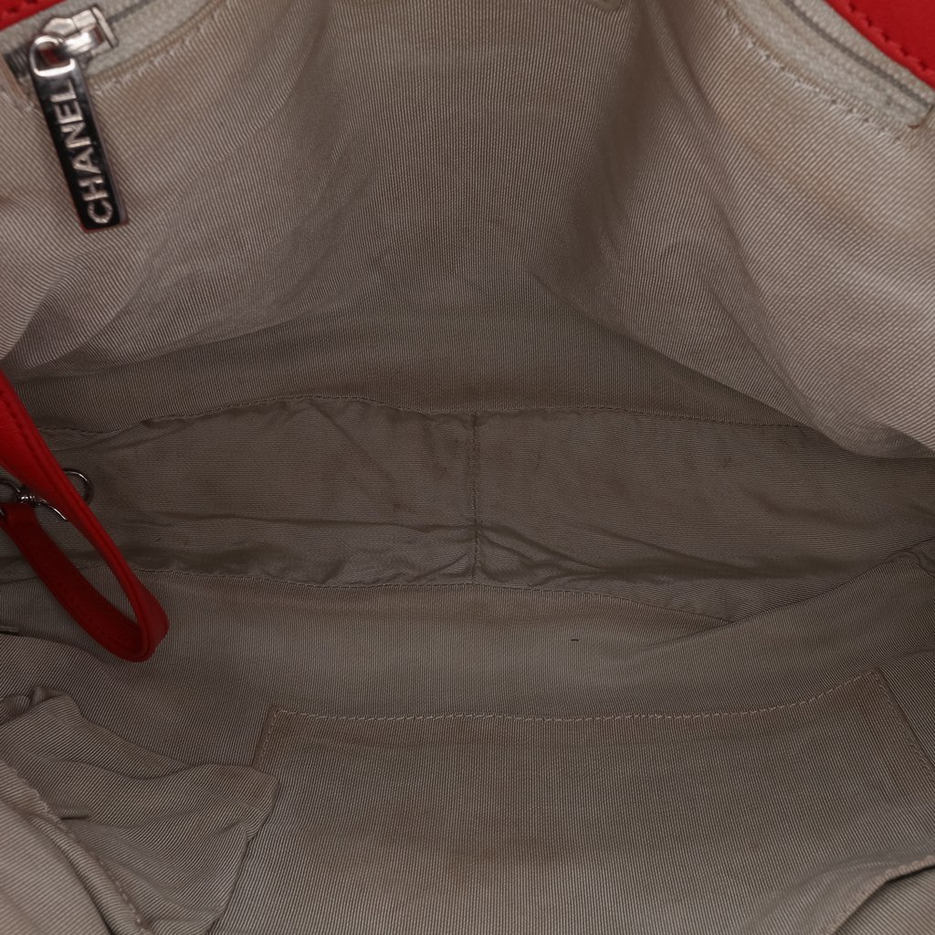 Chanel Maxi Washed Lambskin Chain Around Flap - 4