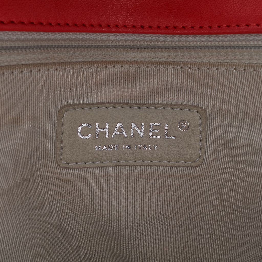 Chanel Maxi Washed Lambskin Chain Around Flap - 5