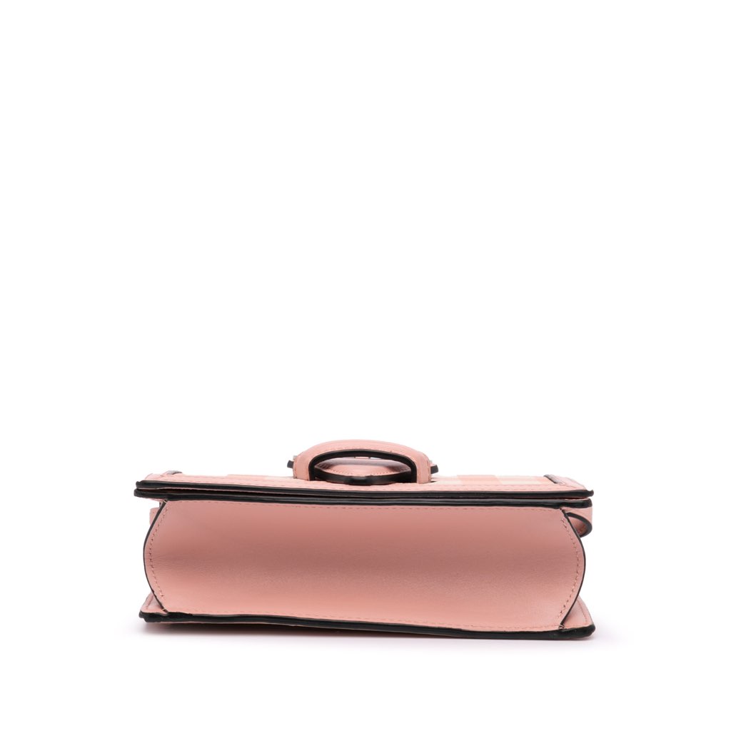 Loewe Small Leather Gingham Barcelona Crossbody - Image 6