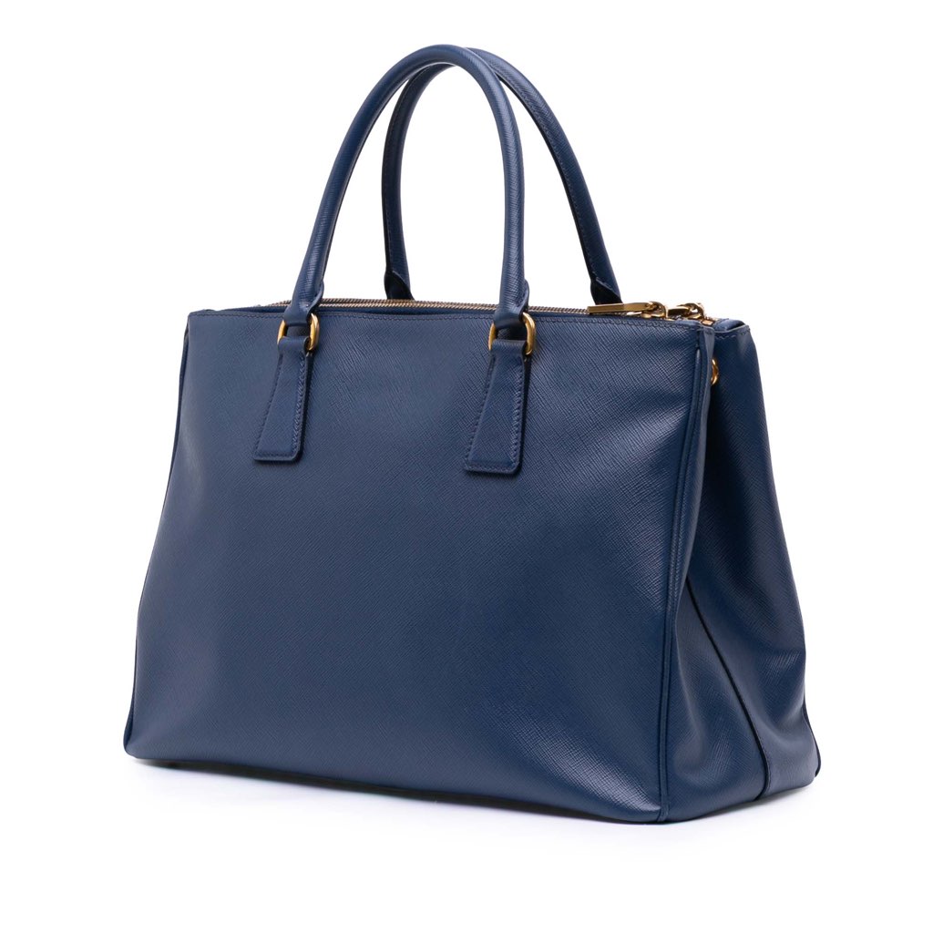 Prada Medium Saffiano Lux Galleria Double Zip Tote - 2