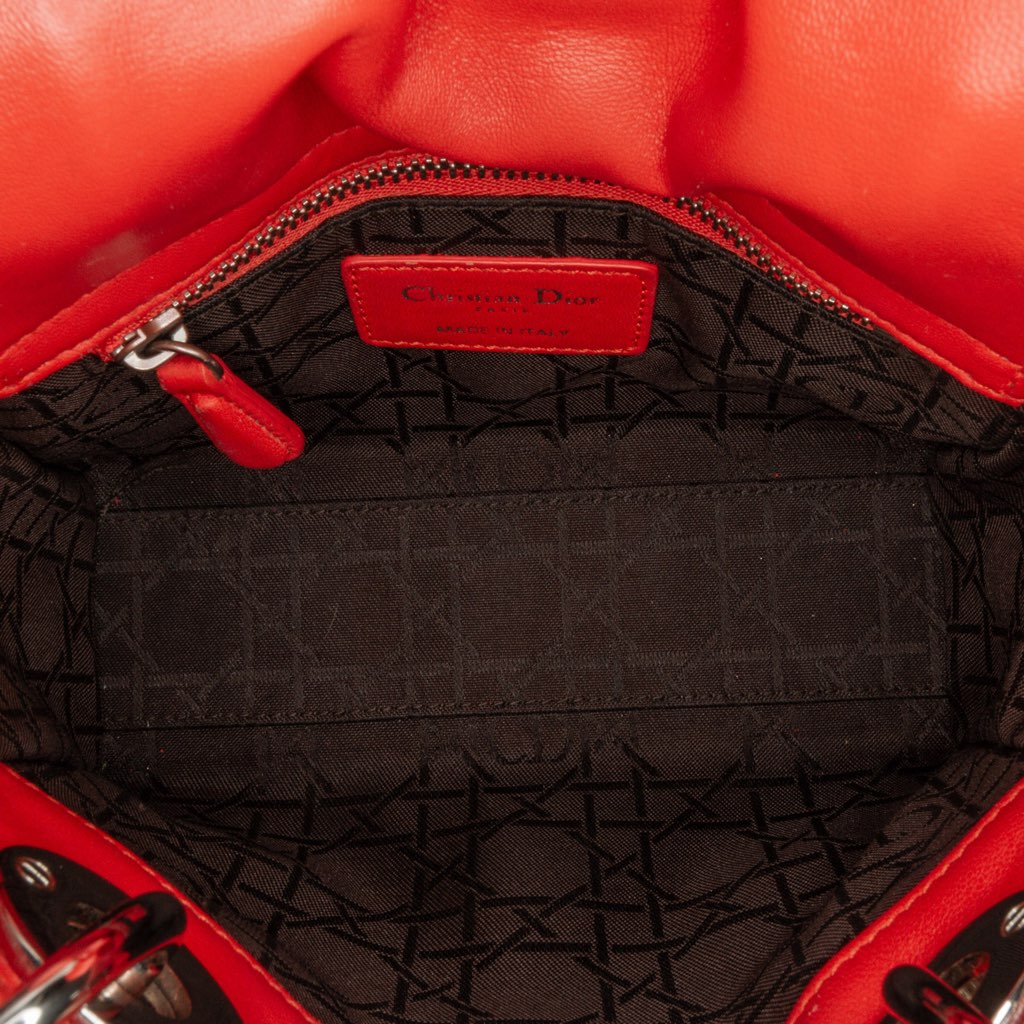 Dior Mini Lambskin Cannage Lady Dior - 5
