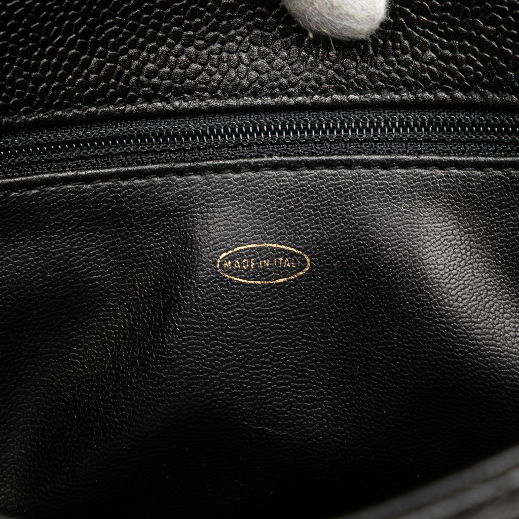 Chanel Quilted Caviar Chain Tote - Detail 2