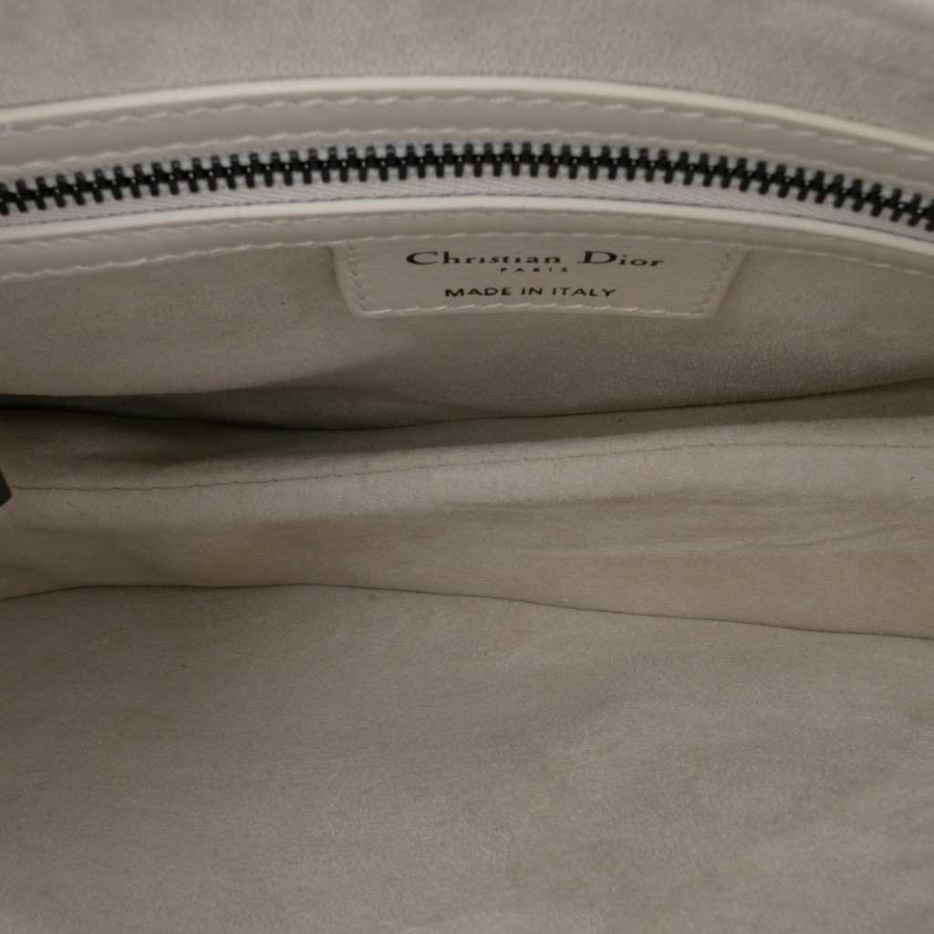 Dior Studded Leather Saddle Bag - 4