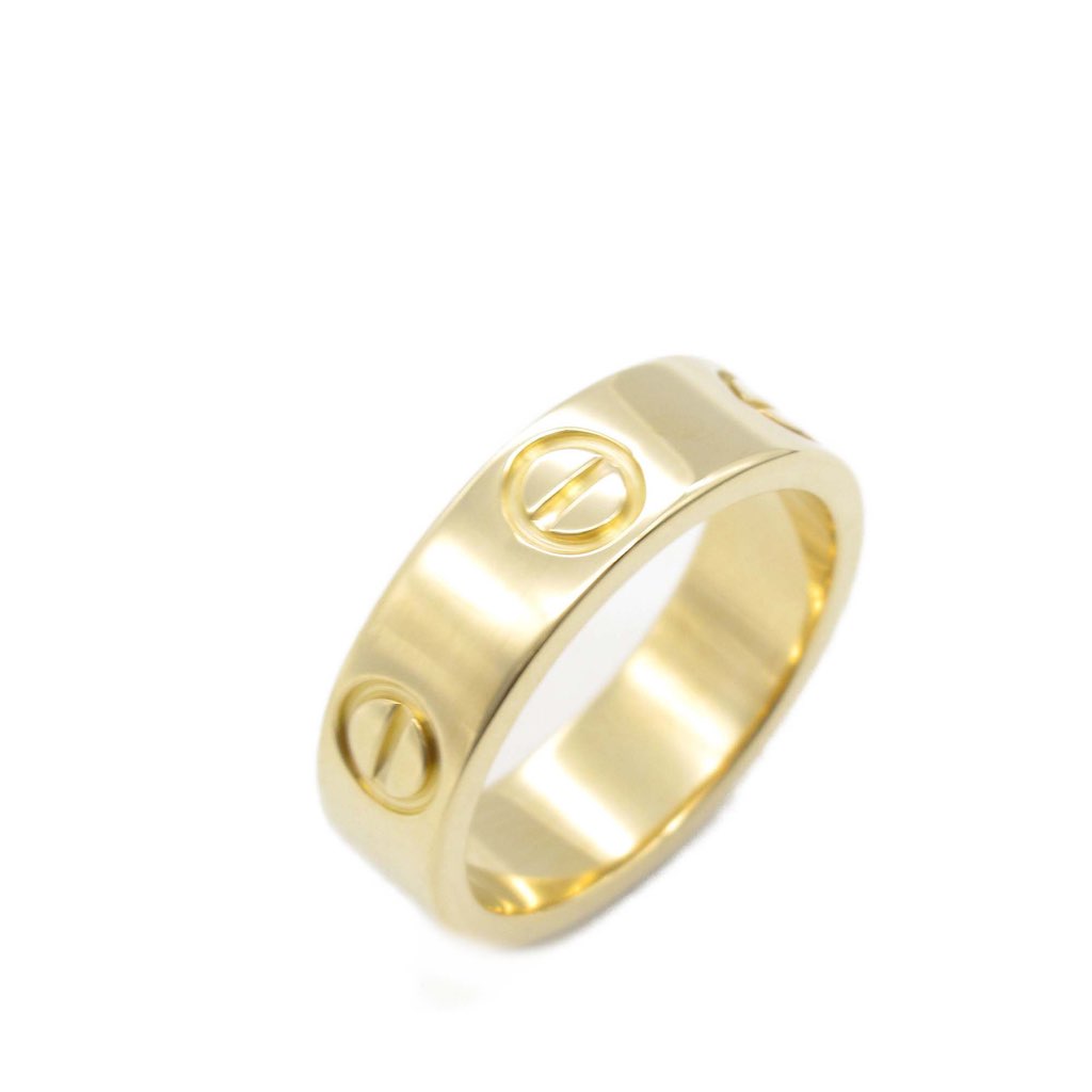 Cartier 18K Yellow Gold Classic Love Ring - 3