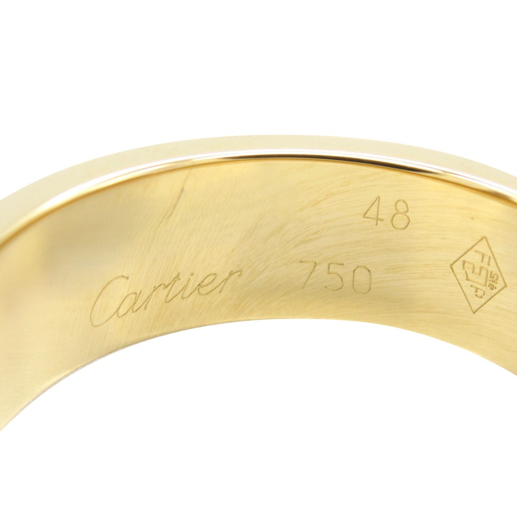 Cartier 18K Yellow Gold Classic Love Ring - 4