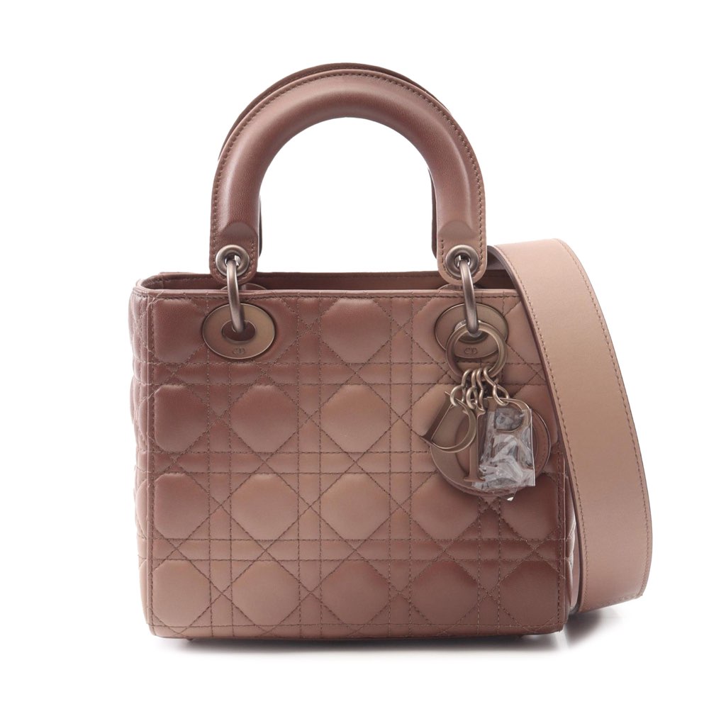 Dior Small Ombre Lambskin Cannage lady Dior