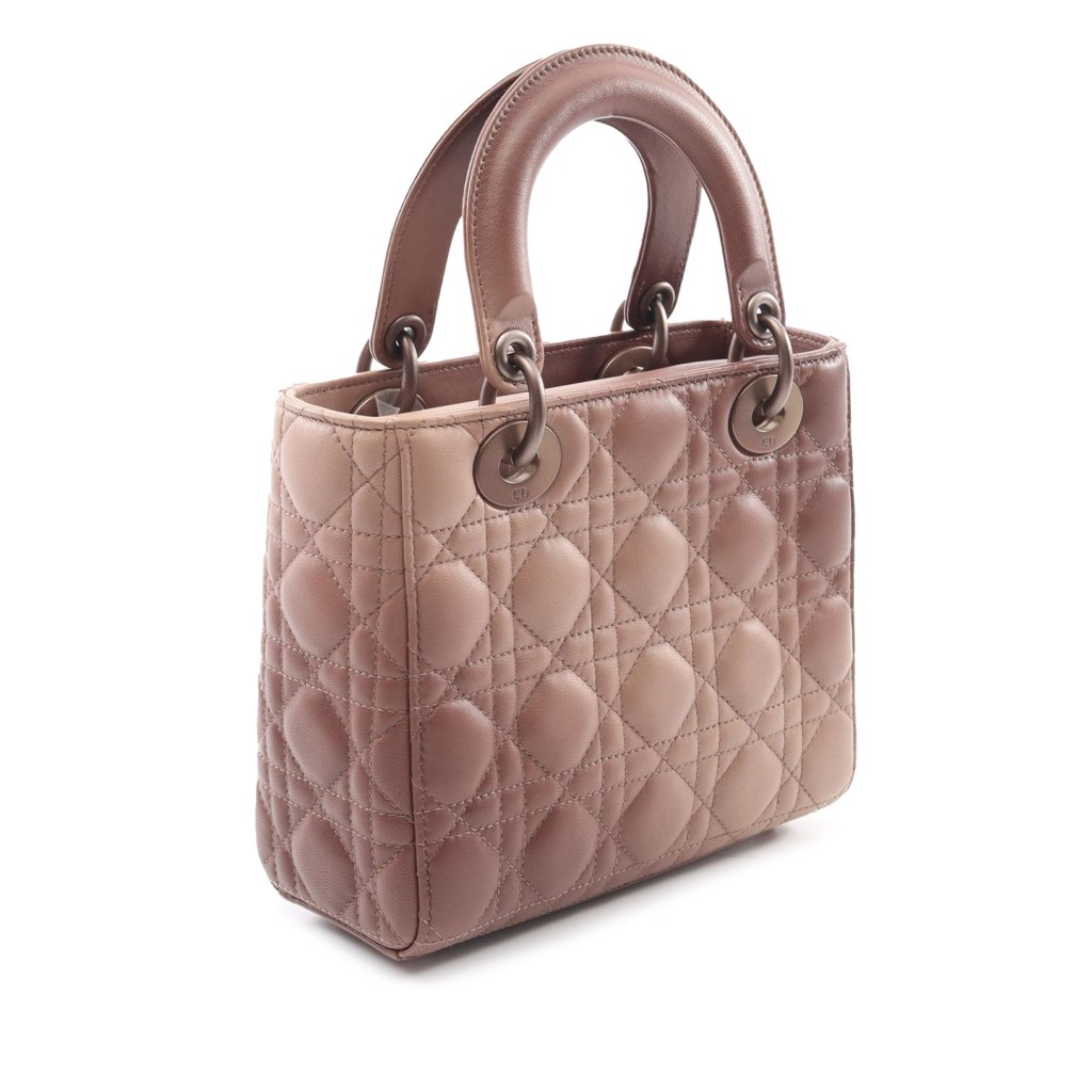 Dior Small Ombre Lambskin Cannage lady Dior - 2