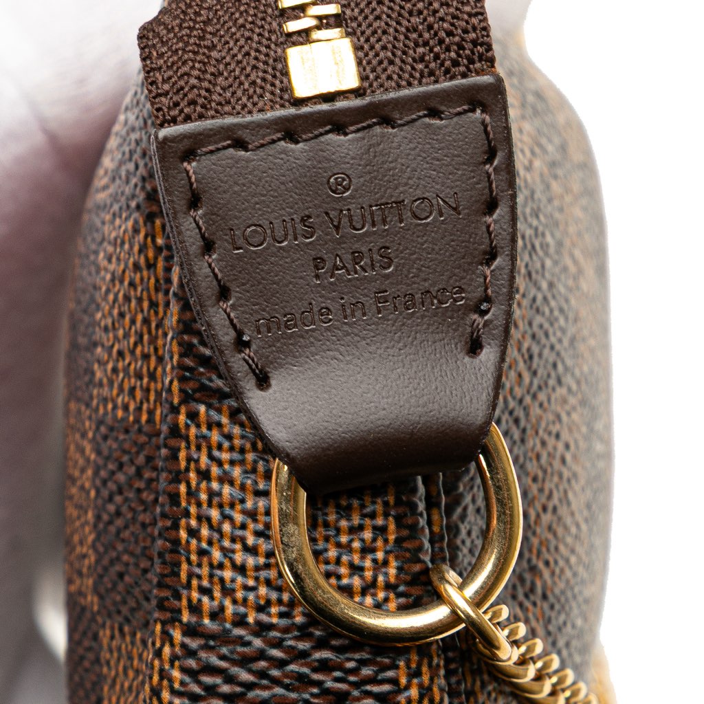 Louis Vuitton Damier Ebene Trunks and Bags Mini Pochette Accessoires - 5