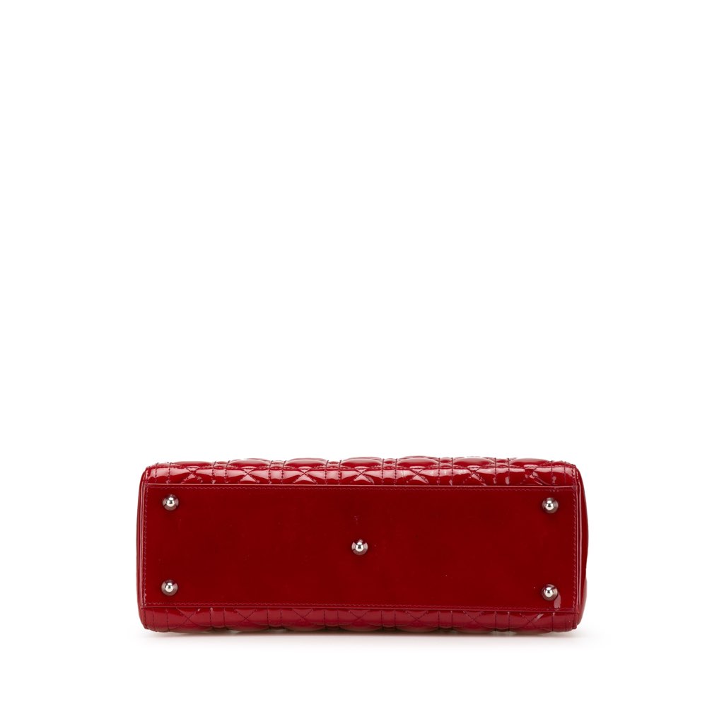 Dior Large Patent Cannage Lady Dior - 3