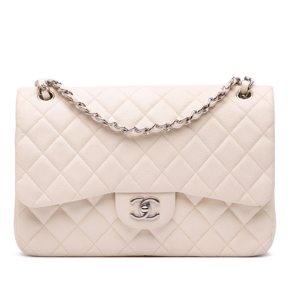 Chanel Jumbo Classic Caviar Double Flap
