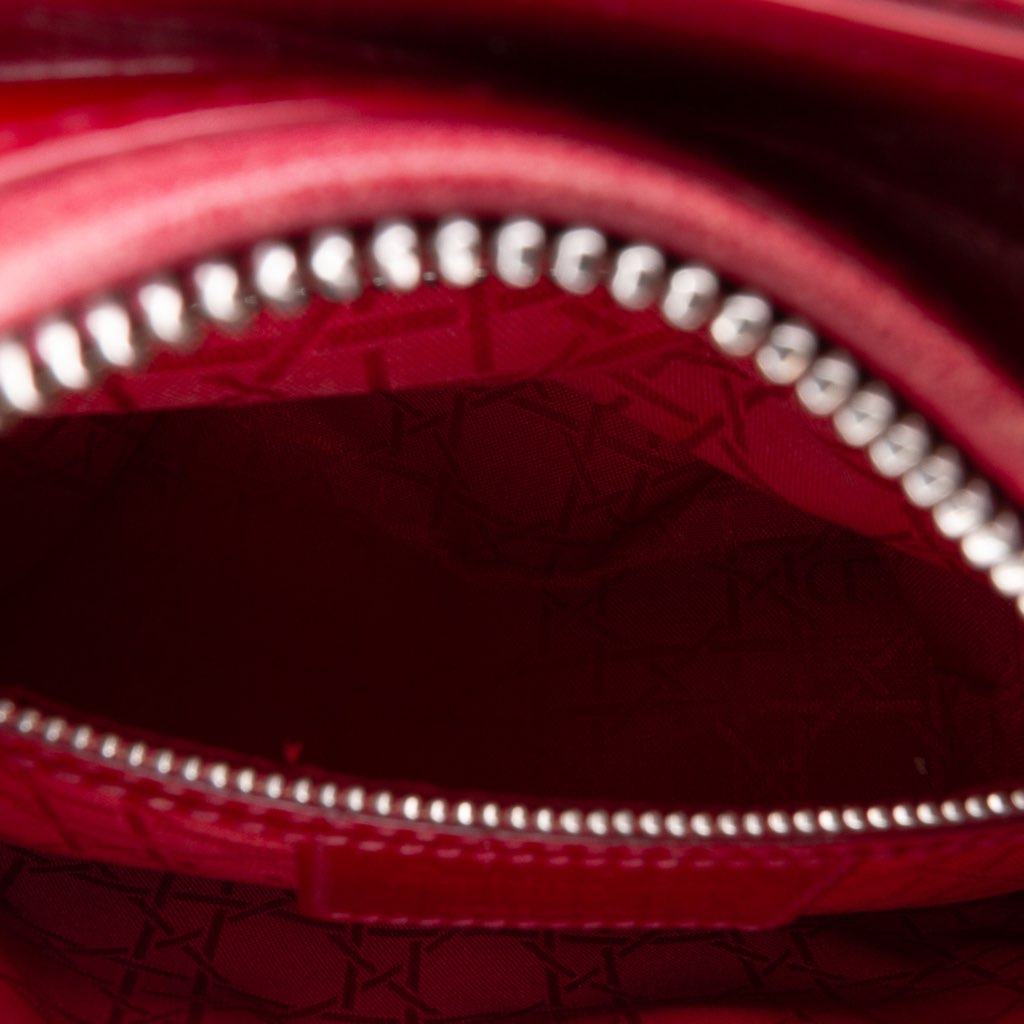 Dior Medium Patent Cannage Lady Dior - 5