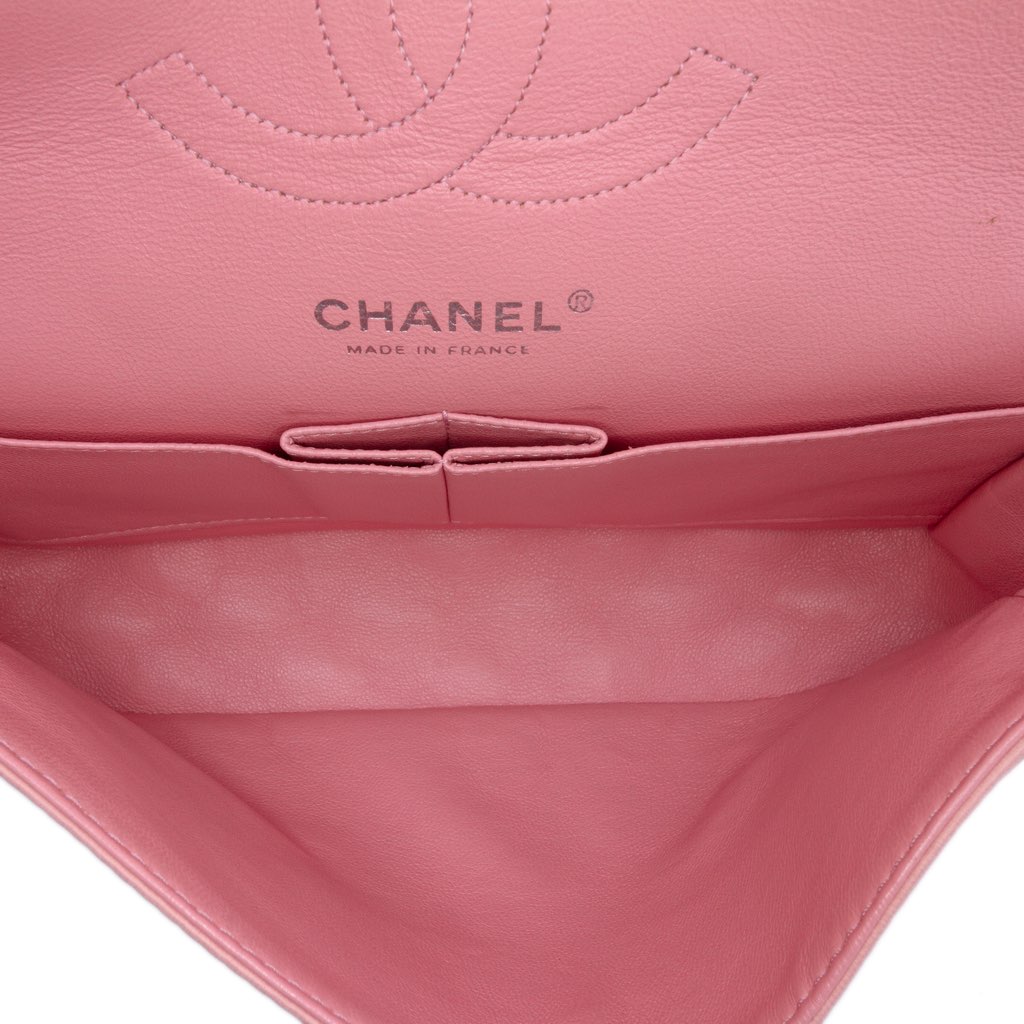 Chanel Medium Classic Lambskin Double Flap - 4