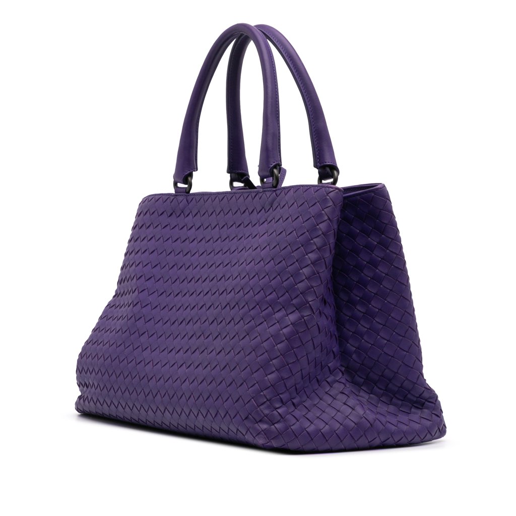Bottega Veneta Nappa Intrecciato Milano Tote - 2