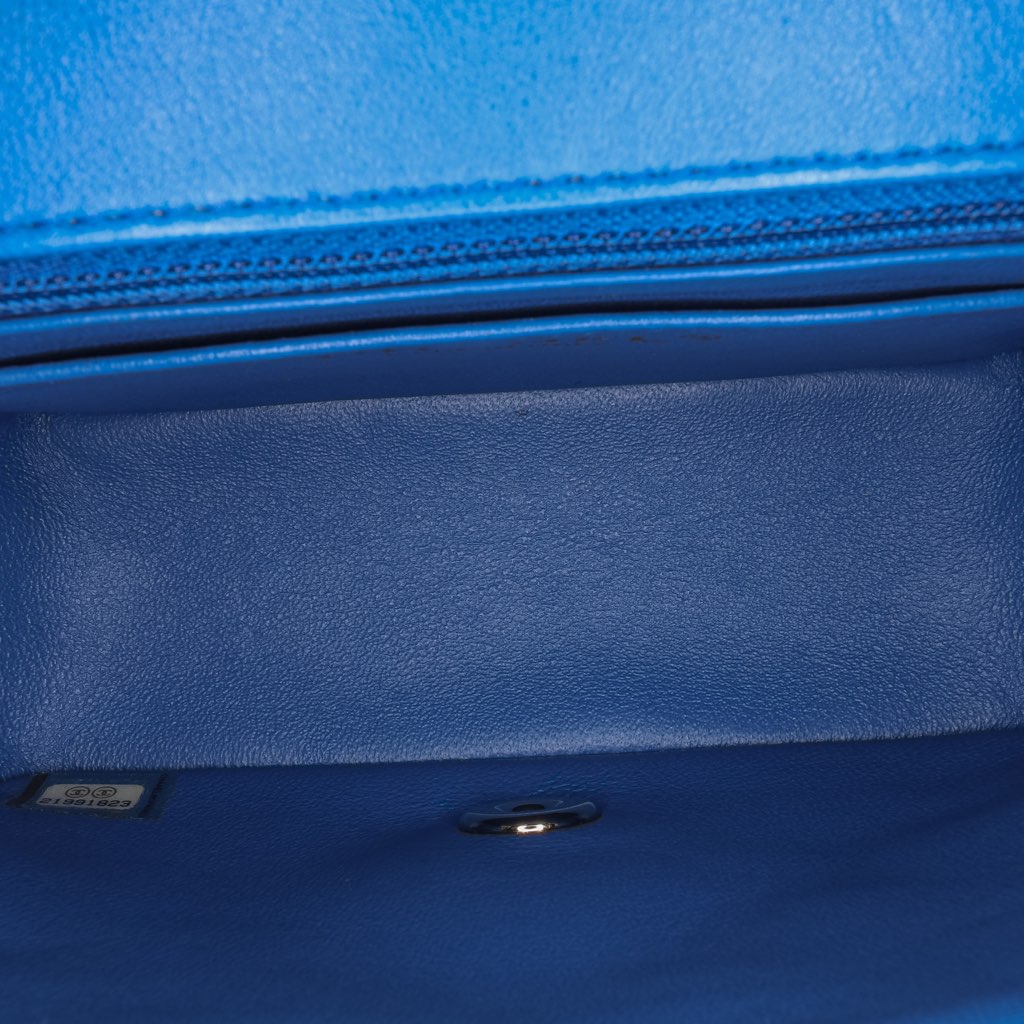 Chanel Mini Square Classic Lambskin Single Flap - 4