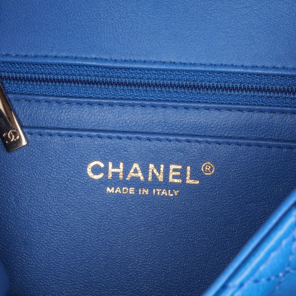 Chanel Mini Square Classic Lambskin Single Flap - 5