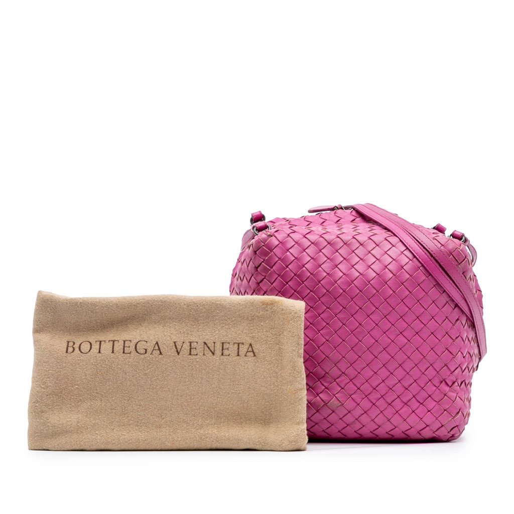 Bottega Veneta Nappa Intrecciato Cube Crossbody - Image 13