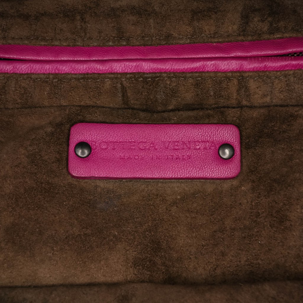 Bottega Veneta Nappa Intrecciato Cube Crossbody - Side view