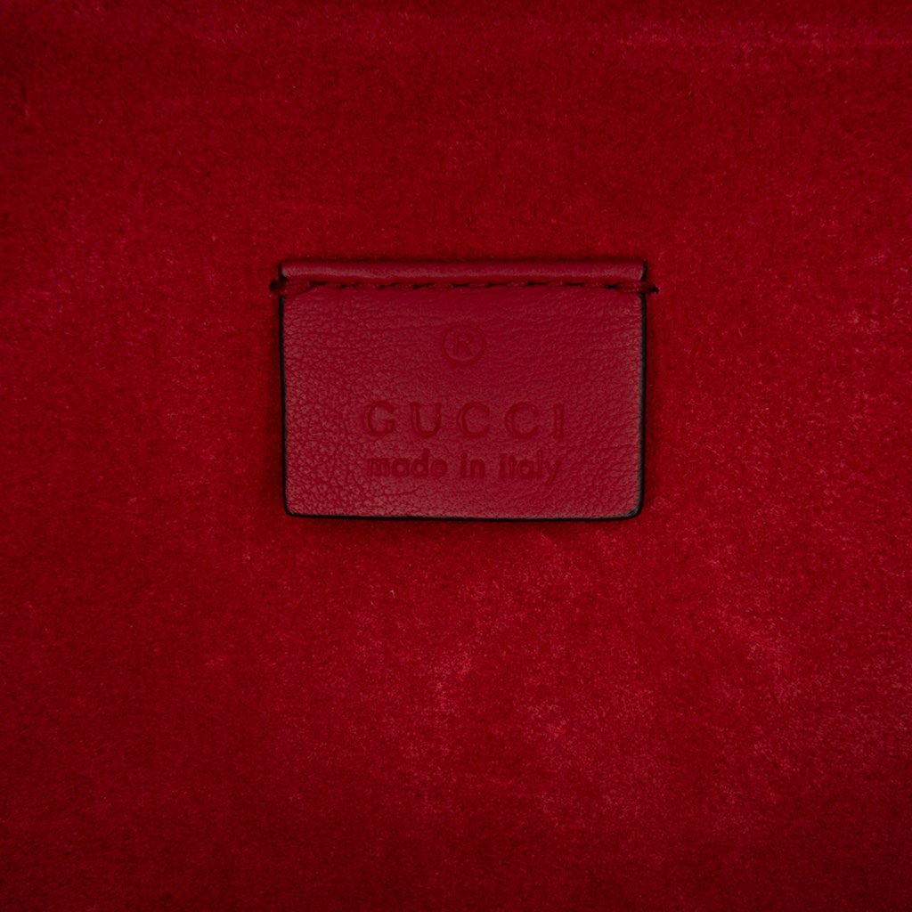 Gucci Small GG Supreme Dionysus Shoulder Bag - Side view