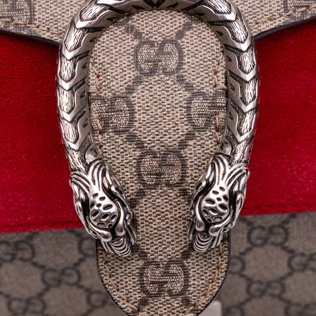 Gucci Small GG Supreme Dionysus Shoulder Bag - Image 10