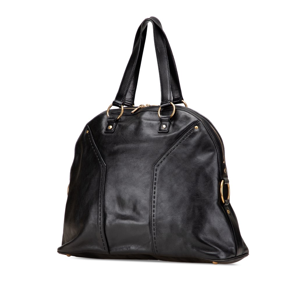 Yves Saint Laurent Oversized Leather Muse Handbag - 2