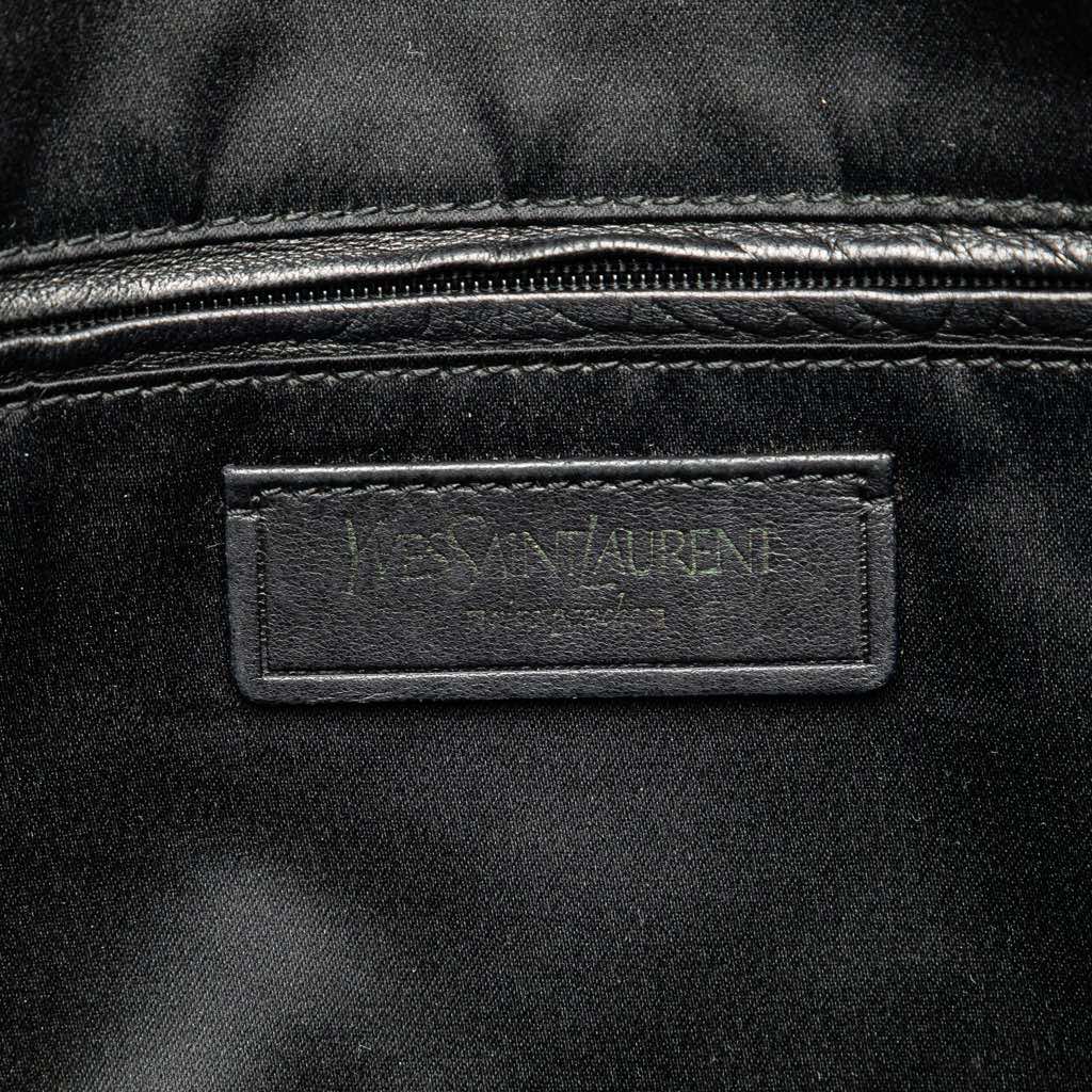 Yves Saint Laurent Oversized Leather Muse Handbag - 5