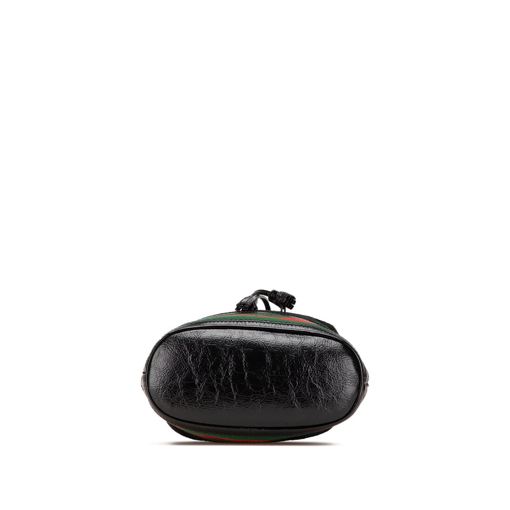 Gucci Small Suede Ophidia Bucket - Image 6