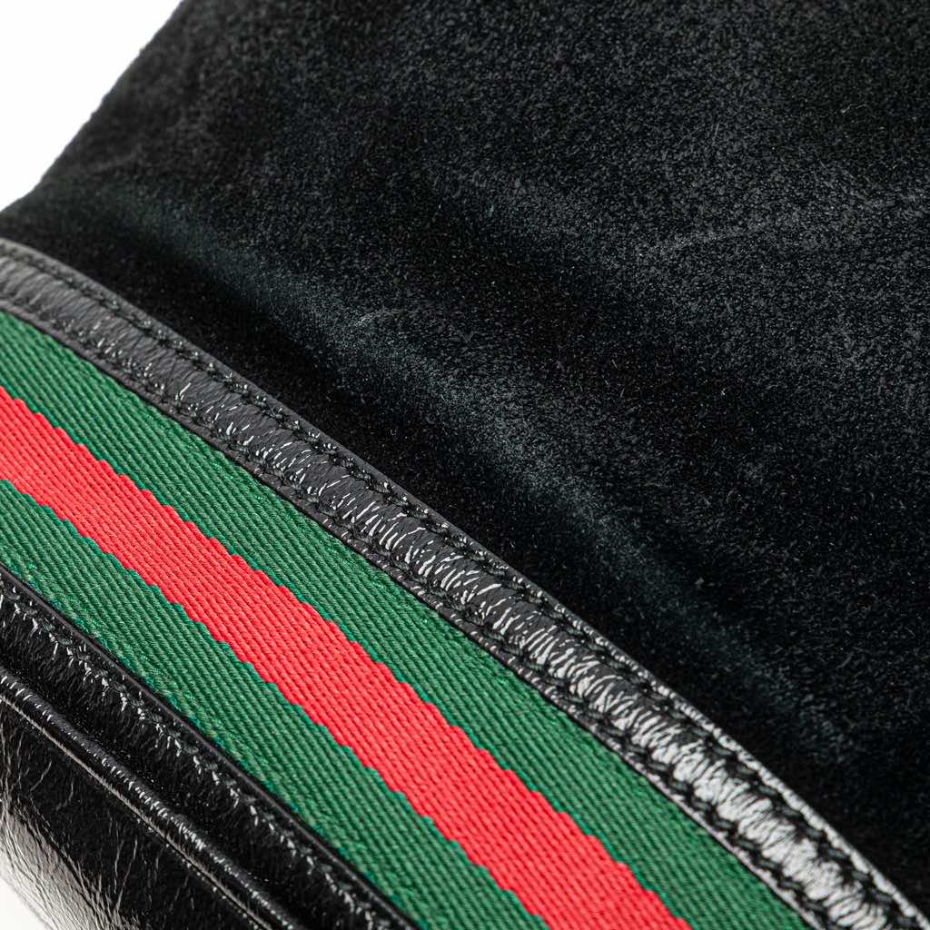 Gucci Small Suede Ophidia Bucket - Image 11