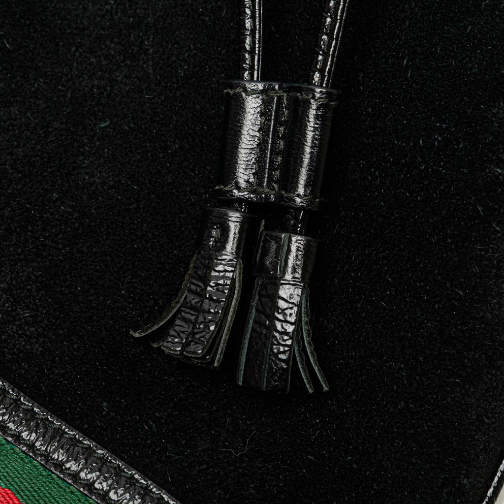 Gucci Small Suede Ophidia Bucket - Image 12