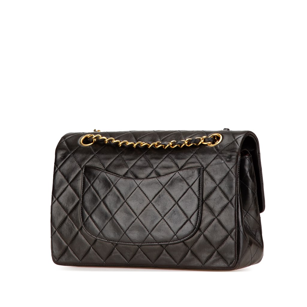 Chanel Medium Classic Lambskin Double Flap - 2