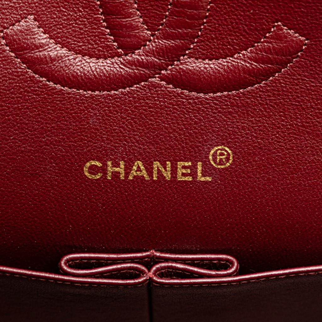 Chanel Medium Classic Lambskin Double Flap - 5