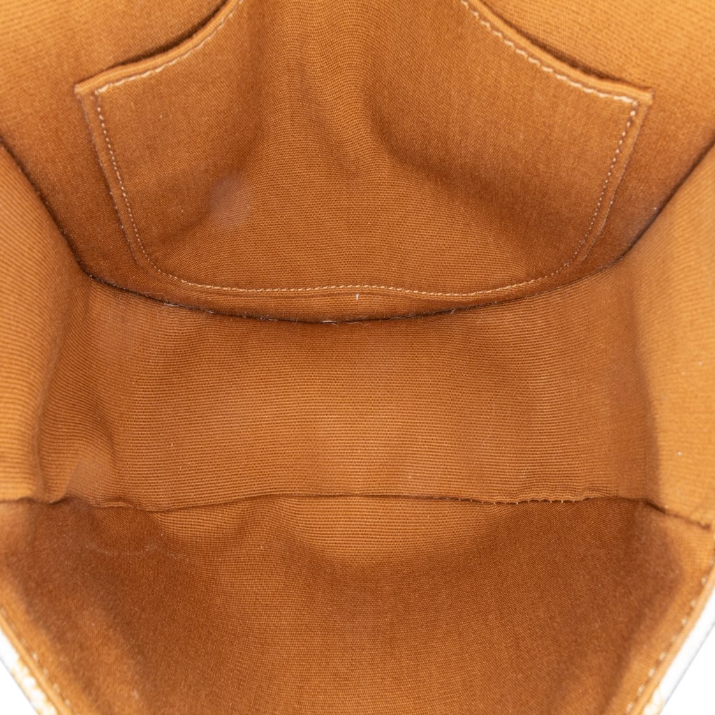 Celine Medium Triomphe Coated Canvas Folco Crossbody - 4