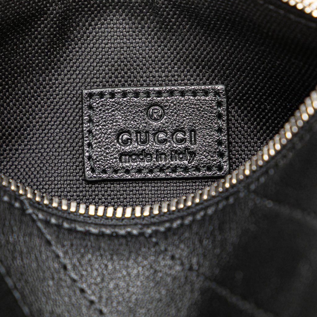 Gucci Mini Leather Blondie Barrel Shoulder Bag - Side view