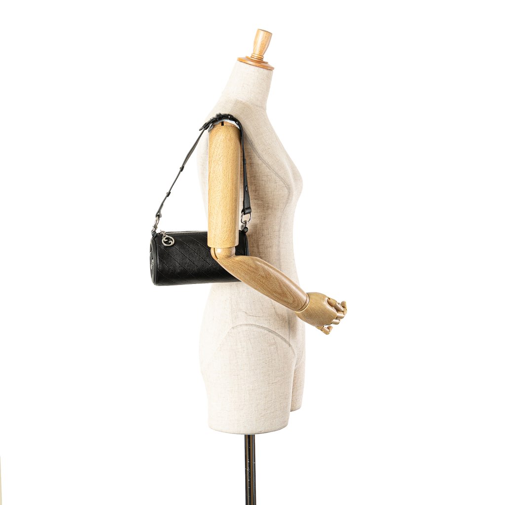 Gucci Mini Leather Blondie Barrel Shoulder Bag - Image 12