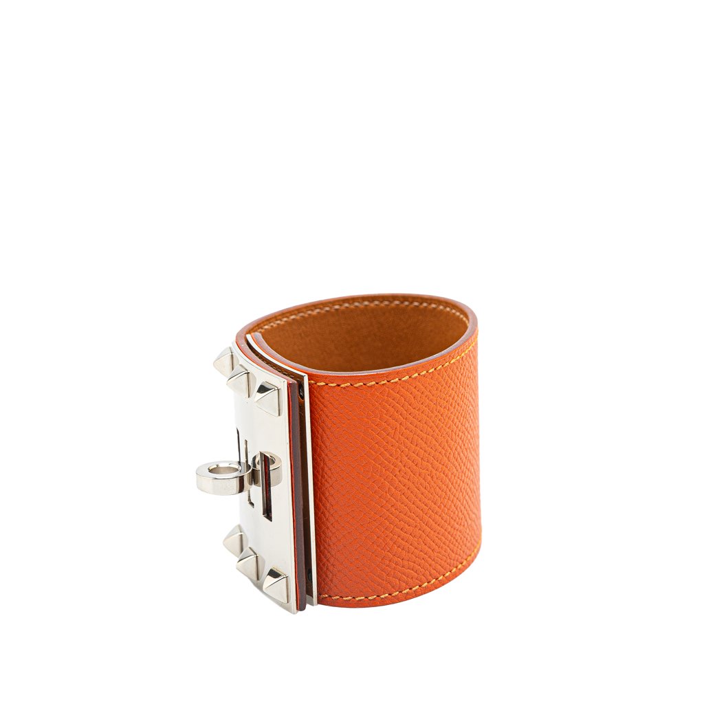 Hermès Epsom Kelly Extreme Dog ​​Bracelet - 2